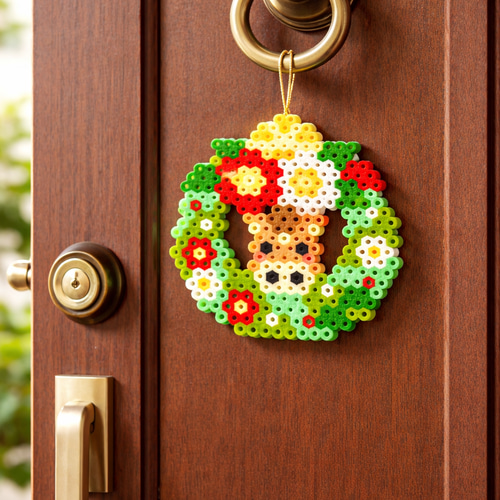 2026年 午年】しめ縄風 お馬さんリース｜玄関に飾れるコンパクトな