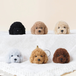 いつでもいっしょ♪ ふわふわシルバートイプードル 犬のぬいぐるみ