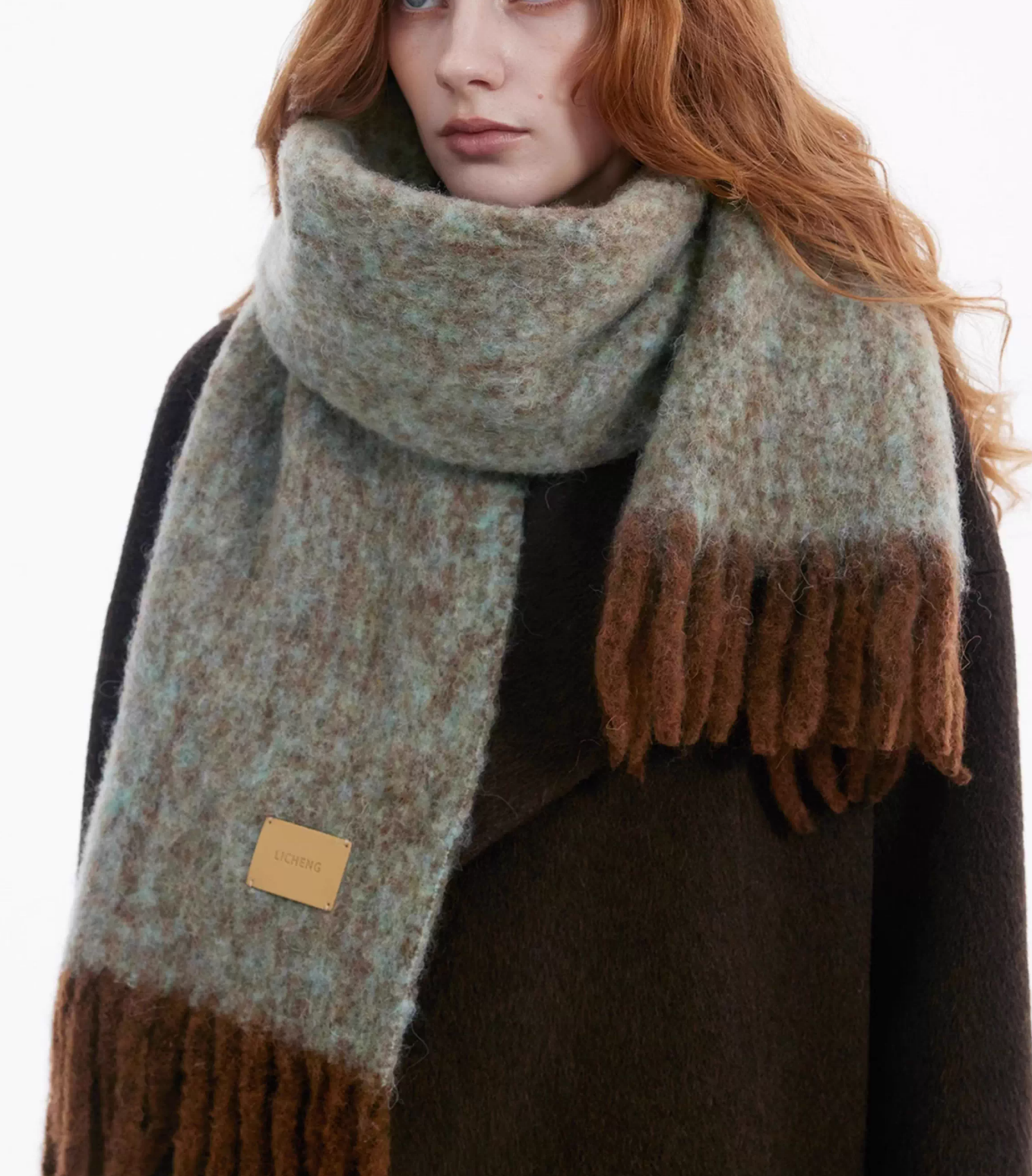 ウール マフラー　9～14日届け送料込み