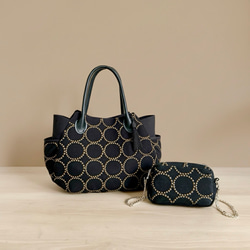 ミナペルホネン　ハンドメイド　2wayミニバッグ ミナペルホネンsugarミニバッグblack | Lin total fashion place blog