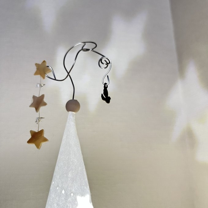 星がなる和紙のツリーライト
