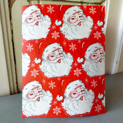 U.S.A. ヴィンテージ包装紙【HoHoHo】DA-WP099 2枚目の画像