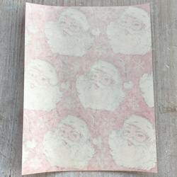 U.S.A. ヴィンテージ包装紙【HoHoHo】DA-WP099 6枚目の画像