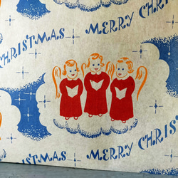 U.S.A. ヴィンテージ包装紙【天使の聖歌】DA-WP100 5枚目の画像