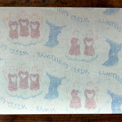 U.S.A. ヴィンテージ包装紙【天使の聖歌】DA-WP100 7枚目の画像