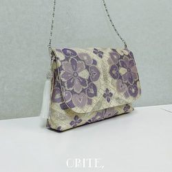 ミナペルホネン がま口 バンブーバッグ 着物バッグ 浴衣バッグ