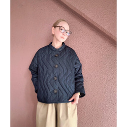 選擇您的長度❤️輕盈保暖❤️牛仔布料❤️原創縫線❤️人字形絎縫❤️加厚牛仔外套 第3張的照片