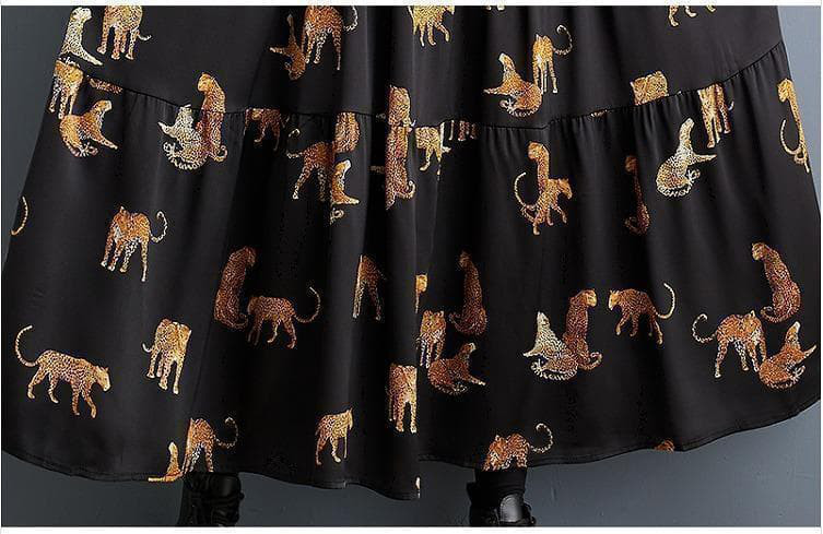 大きいサイズ レディース ロング　ワンピース　春 秋冬 新品 長袖