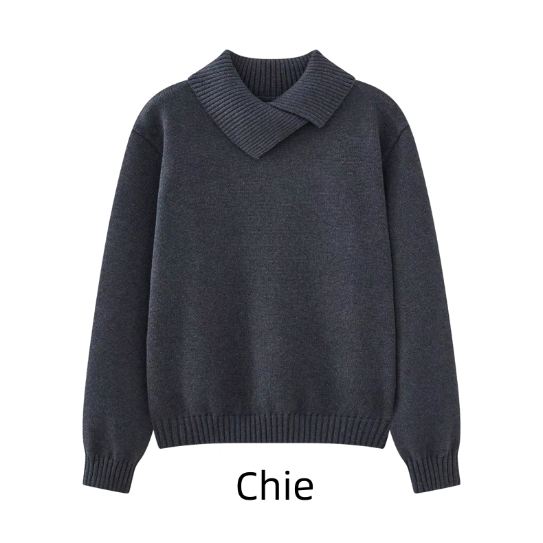 【秋冬の支度】レディース 厚手 ニットセーター 綿100％