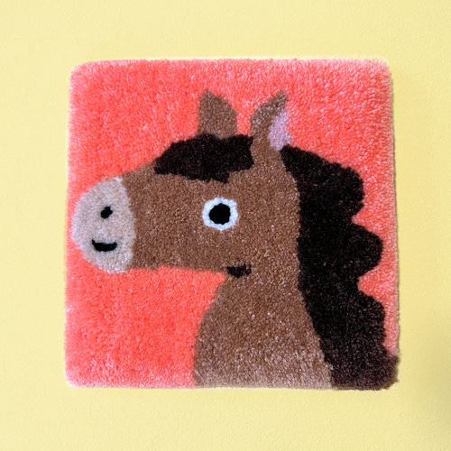 再販！《受注制作》季節の壁掛け【2026年干支】午/うま その他