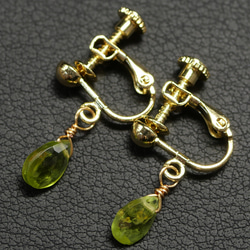 SALE】【14KGF】ドロップ形スノーフレークオブシディアンの1粒