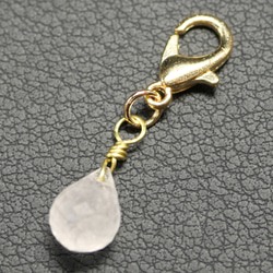 SALE】【14KGF】ドロップ形スノーフレークオブシディアンの1粒