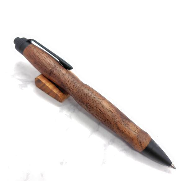 栃の木軸ボールペン（ウォルナットの替え軸セット）シャープペンシルに変更可 8枚目の画像