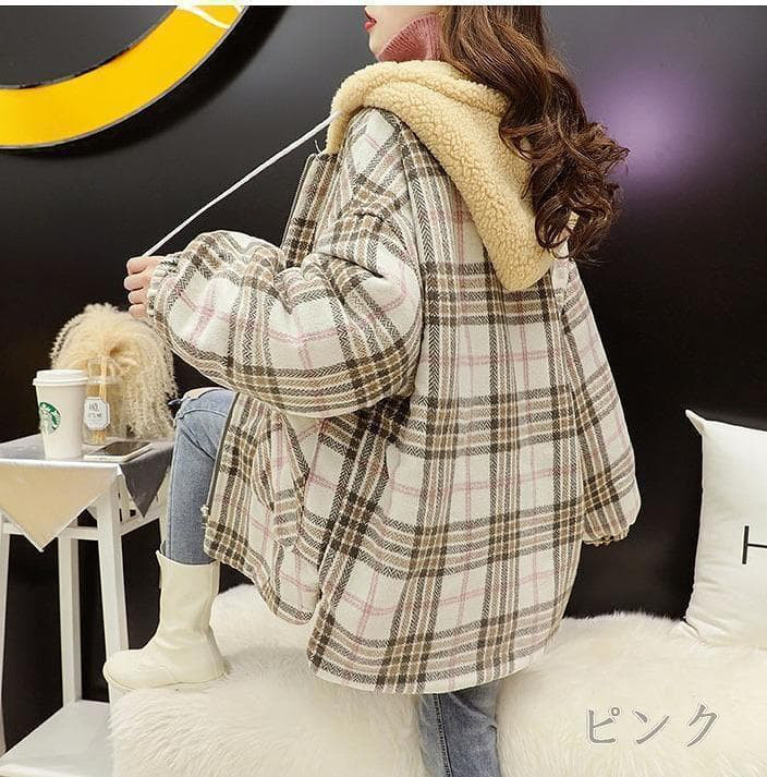 大きいサイズ レディース 秋　冬 裏起毛　コート　アウター　新品 長袖　春