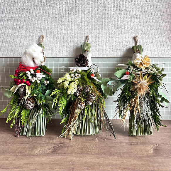 新春の香り漂う小さな祝福 ✨️】2026年新作 レモングラスお正月飾り