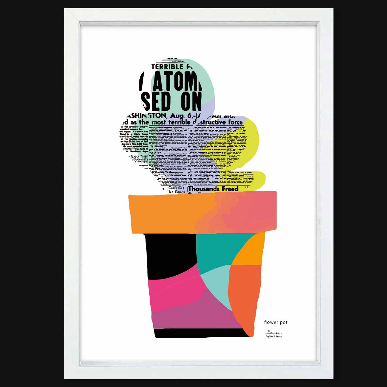 サボテンモダン　送料無料　あらゆるお部屋のポスター　ポスター　アートポスター　アート/sei検索新着順　3839