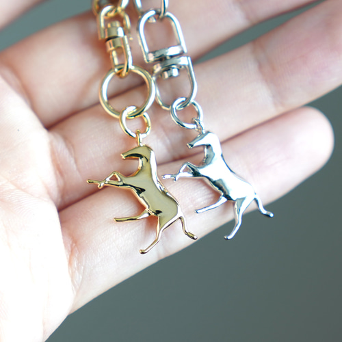 2026『Horse』Keyring ／ Brass 馬 うま 新年 キーリング Kumpel by p
