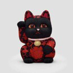 江戸木目込 しあわせパンダ 江戸紫 柿沼東光作 その他置物 Kakinuma