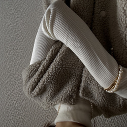 ーlayer pearl braceletー　サージカルステンレス　チェーンブレード　ブレスレット　パールアクセサリー 11枚目の画像