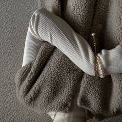 ーlayer pearl braceletー　サージカルステンレス　チェーンブレード　ブレスレット　パールアクセサリー 10枚目の画像