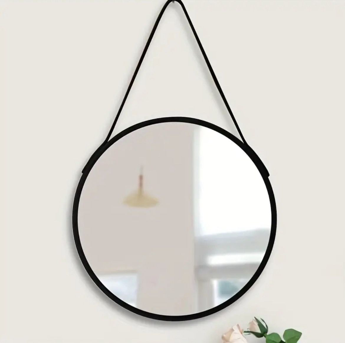 ミラー おしゃれ アンティーク 屋外 オーダー 北欧 モダン 壁掛け カーテン 鏡 パンチフリー壁掛けバニティミラー