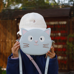 新商品キャンペーン中！かわいい猫ショルダーバッグ  親子おそろいもOK！ 10枚目の画像