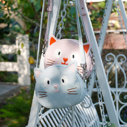 新商品キャンペーン中！かわいい猫ショルダーバッグ  親子おそろいもOK！ 9枚目の画像