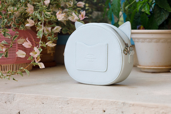 新商品キャンペーン中！かわいい猫ショルダーバッグ  親子おそろいもOK！ 4枚目の画像