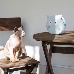 新商品キャンペーン中！かわいい猫ショルダーバッグ  親子おそろいもOK！ 5枚目の画像