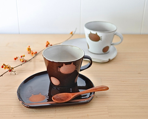 ほっと一息。カップ＆ソーサー「Creema限定新春福袋〈梅〉」【受注制作