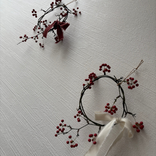 2026年しめ縄飾り サンキライ2WAYしめ縄リース ドライフラワーリース