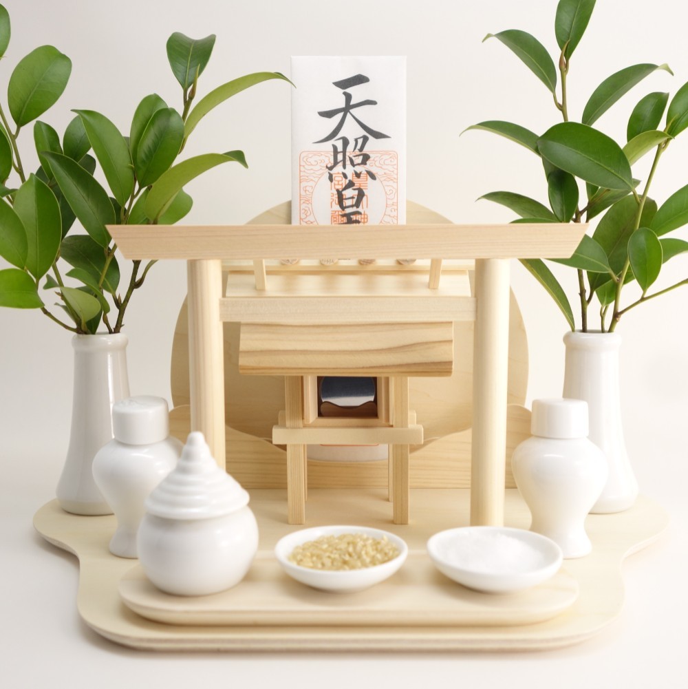 神棚《いせ》神具セット　置き専用