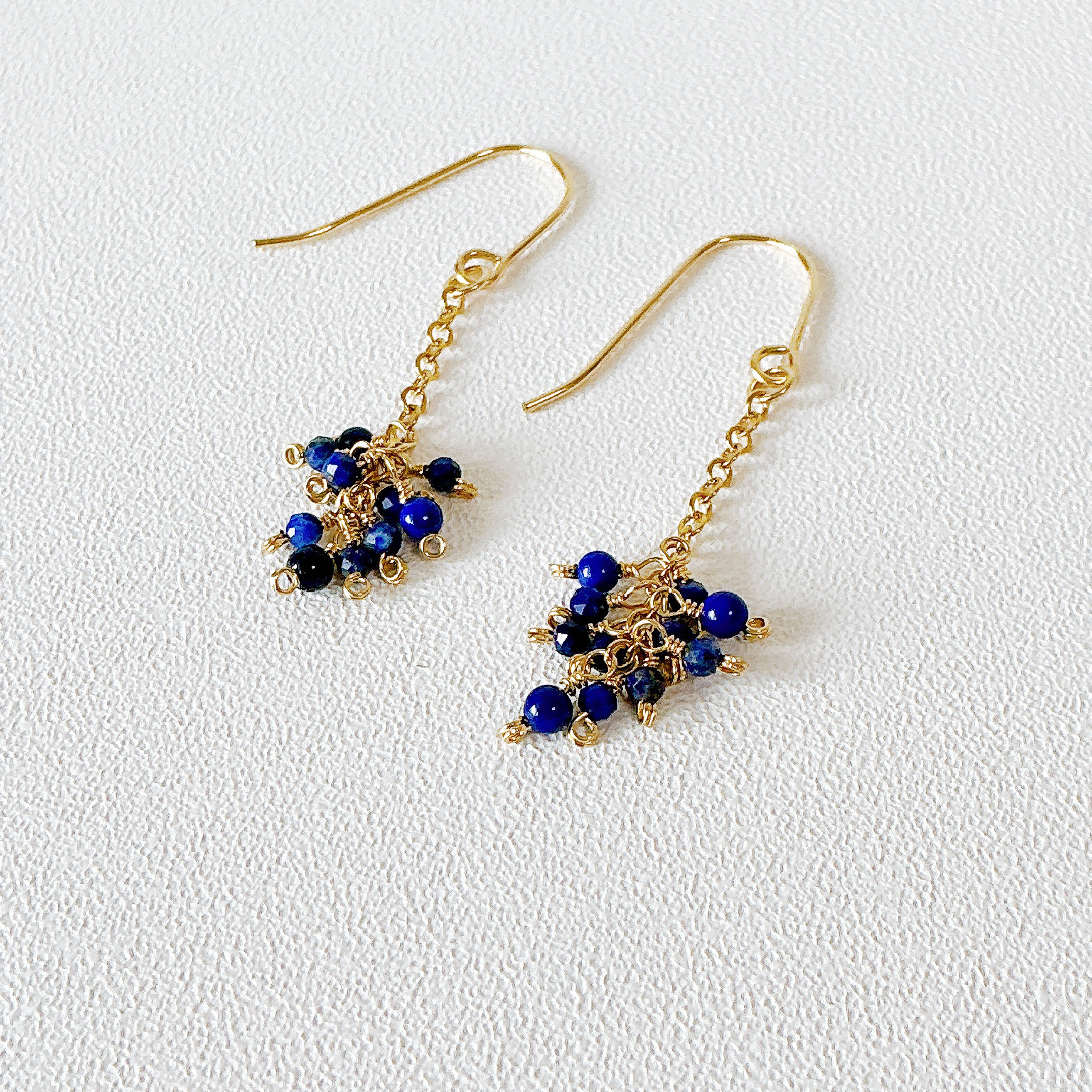 14kgf ラピスラズリのピアス