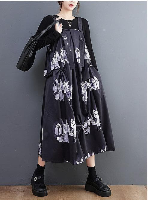 大きいサイズ レディース 秋 冬 サロペット ワンピース 新品 長袖 春 大きいサイズ レディース 秋 冬 サロペット ワンピース 新品 長袖 春