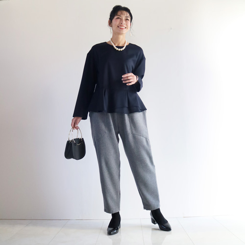 ひーちゃんさん　二点　グレー サルエルパンツ ひーちゃんさん 二点 グレー サルエルパンツ ひーちゃんさん 二点 サルエル