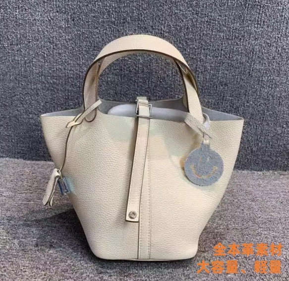 真皮女性包頭層ソフトクラフトバスケットバッグ純皮