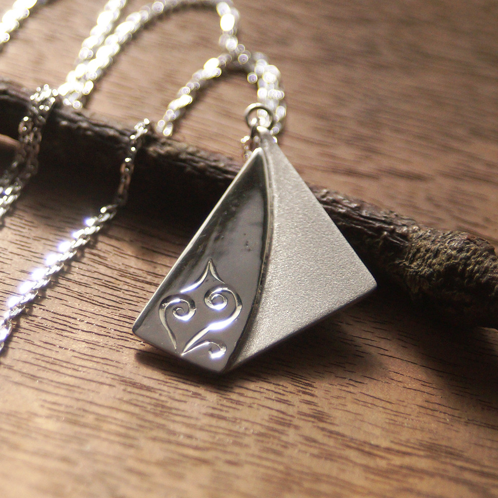 芽吹き シルバーペンダントネックレス