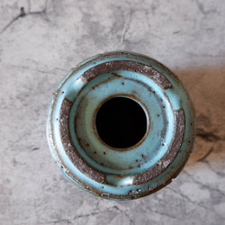 3.5号ヒスイ青裂紋鉢345　塊根植物　多肉植物　アガベ　盆栽　植木鉢　作家鉢　鉢皿　沖縄 7枚目の画像