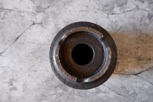 5号ヒスイ青掛分け裂紋鉢349　塊根植物　多肉植物　アガベ　盆栽　植木鉢　作家鉢　鉢皿　沖縄 7枚目の画像