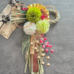 しめ縄リースNo.8 7afe0288d532d0ec2d7ff309df281f