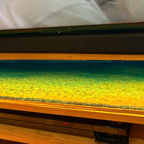 受注販売 波紋アートパネル 壁飾り レジンアートパネル エポキシ