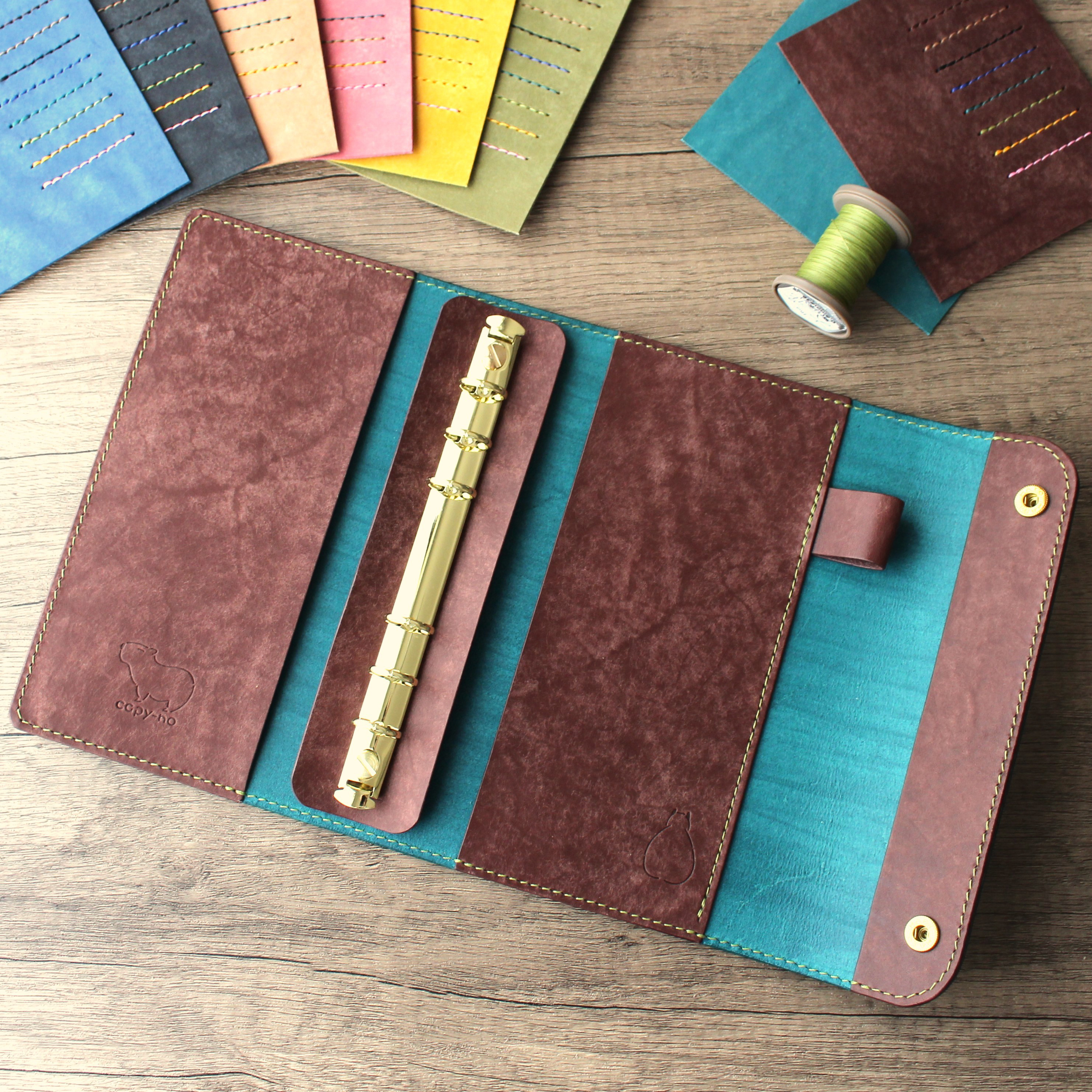 【バイブル】カラーを選べるカピバラのシステム手帳