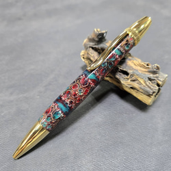 黒柿 ウッドボールペン【送料・ギフトボックス無料・当日発送】127