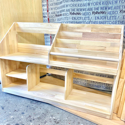 絵本棚 絵本棚上下取り外しタイプ 60日発送 本棚・絵本棚・マガジン