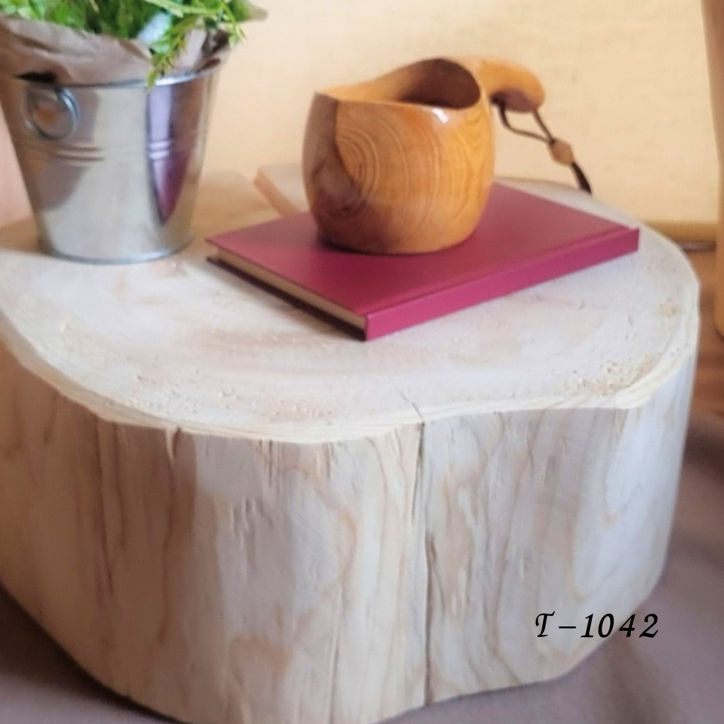 天然アロマ 東濃ひのき テーブル 飾り台 無垢無塗装 オーガニック