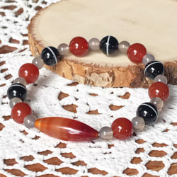 ラブラドライト 九尾の狐 貫通穴2ヵ所アリ 天然石 ポイント 原石 握り