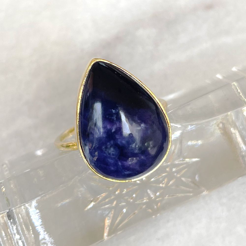 SVR-144 【CERCA50%OFF】パープルオパールリング 12号 SV925