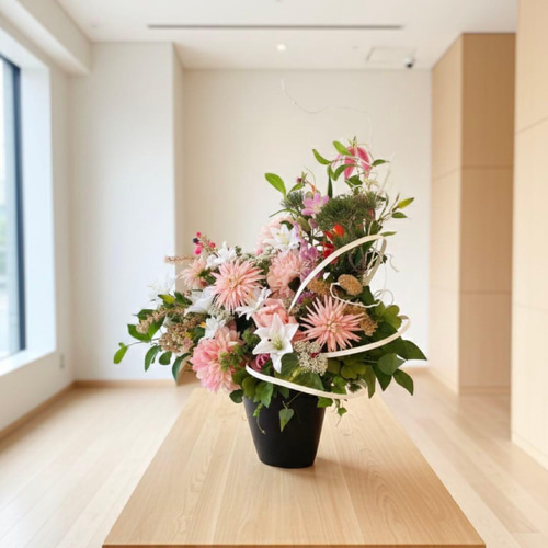 特大 和モダンアレンジメント】光触媒加工／正月飾り 開店祝い