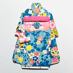 着物のお祝い袋514 十二単(じゅうにひとえ) ご祝儀袋・袱紗（ふくさ