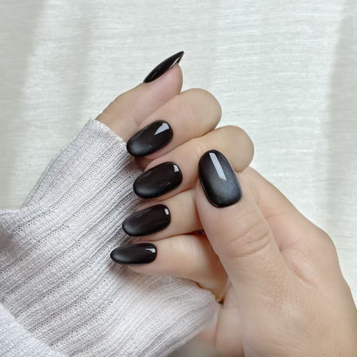 新春SALE】ネイルチップ マグネットネイル ショートオーバル ワン